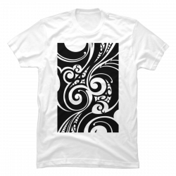 hawaiian tribal design t shirts